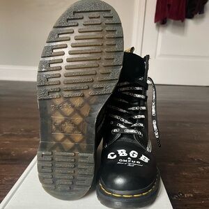 Limited addition CBGB Doc Martens